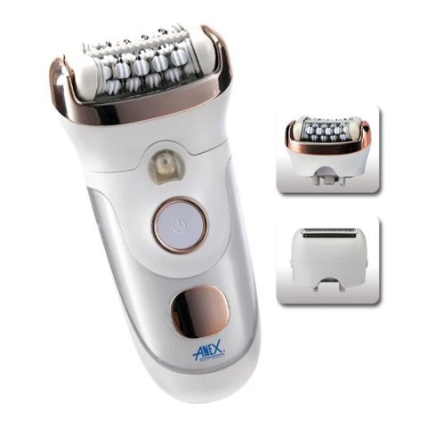 Anex Deluxe 2-In-1 Epilator, 1400-1600W, 220-240V, AG-7046