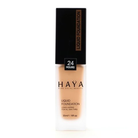 Haya Pure Halal Beauty Long Lasting Liquid Foundation, 04 Beige, 35ml