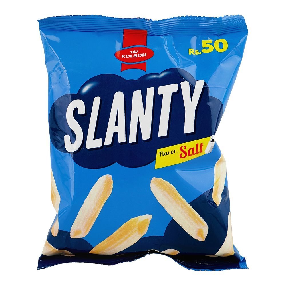 Kolson Slanty Chips, Salted, 25g
