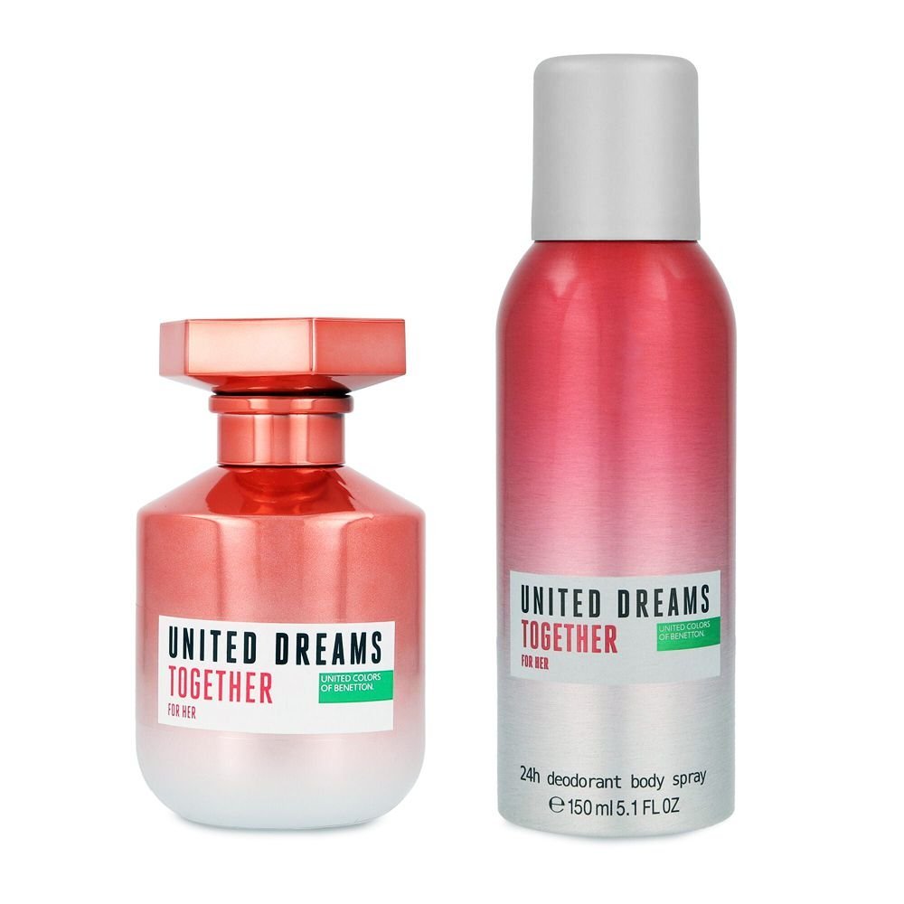 United Colors Of Benetton Dreams Together For Her Set EDT 80ml + Deodorant 150ml