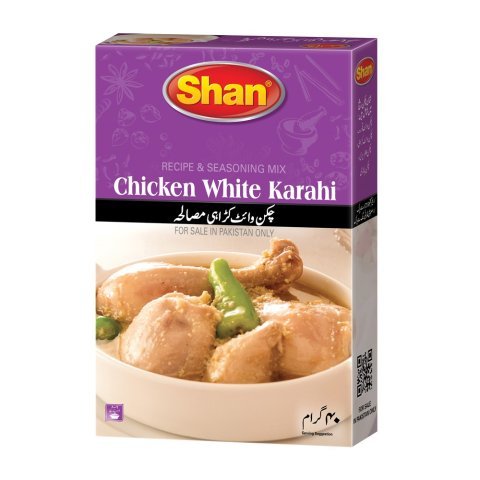 Shan Chicken White Karahi Mix Recipe Masala 40gm