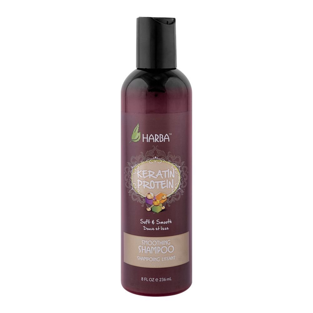 Max Fair Harba Keratin Protein Soft & Smoothing Shampoo, 236ml