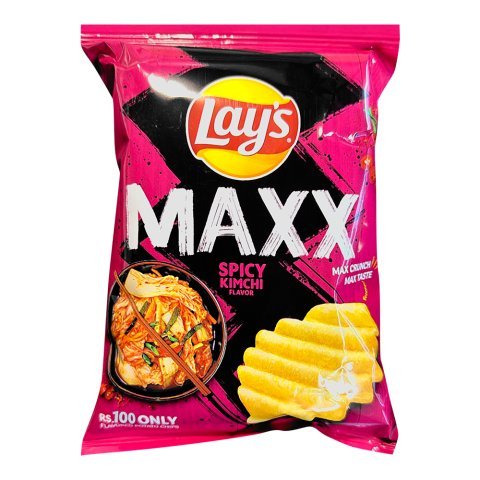 Lay's Maxx Spicy Kimchi Chips, 56g