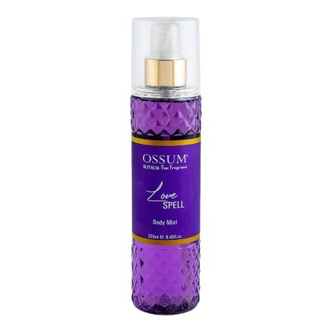 Ossum Love Spell Olitalia Fine Fragrance Body Mist, 250ml