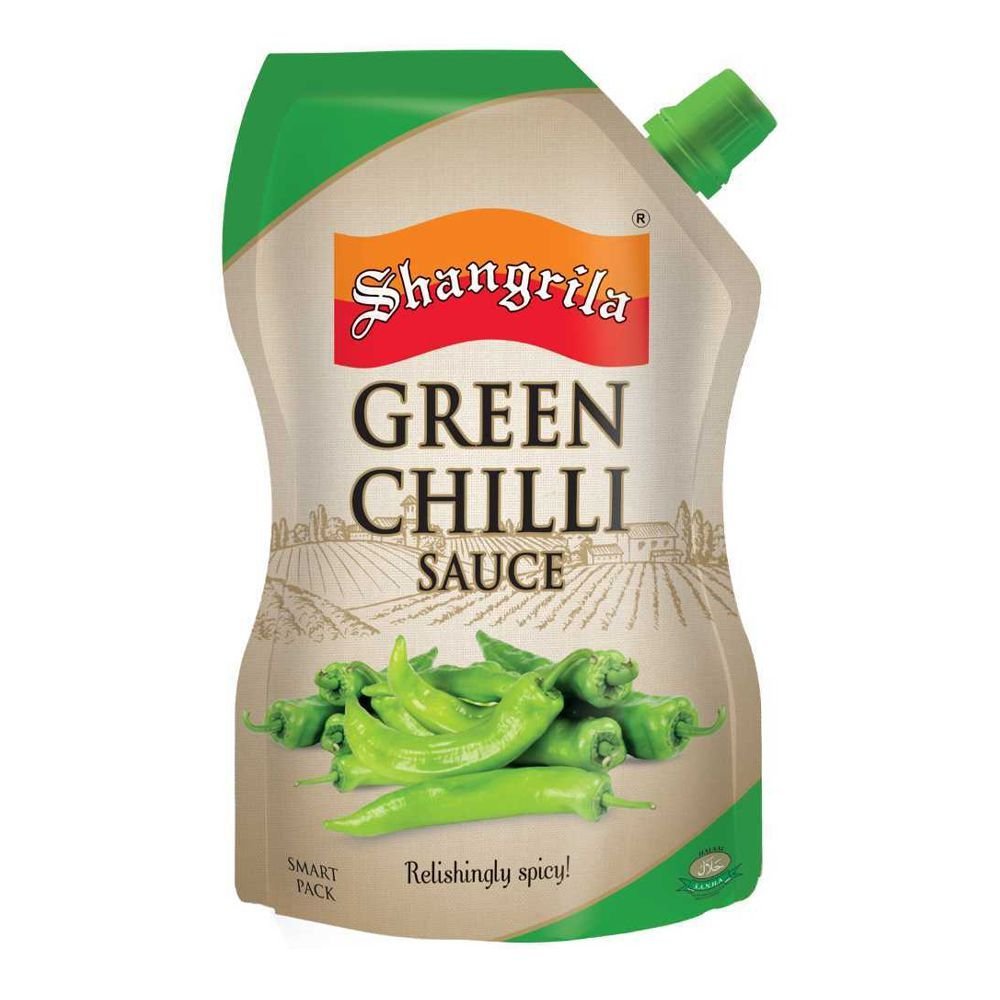 Shangrila Green Chilli Sauce, 500g