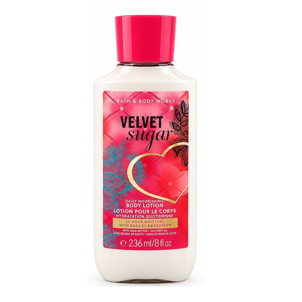 Bath & Body Works Velvet Sugar 24Hr Moisture Daily Nourishing Body Lotion, 236ml