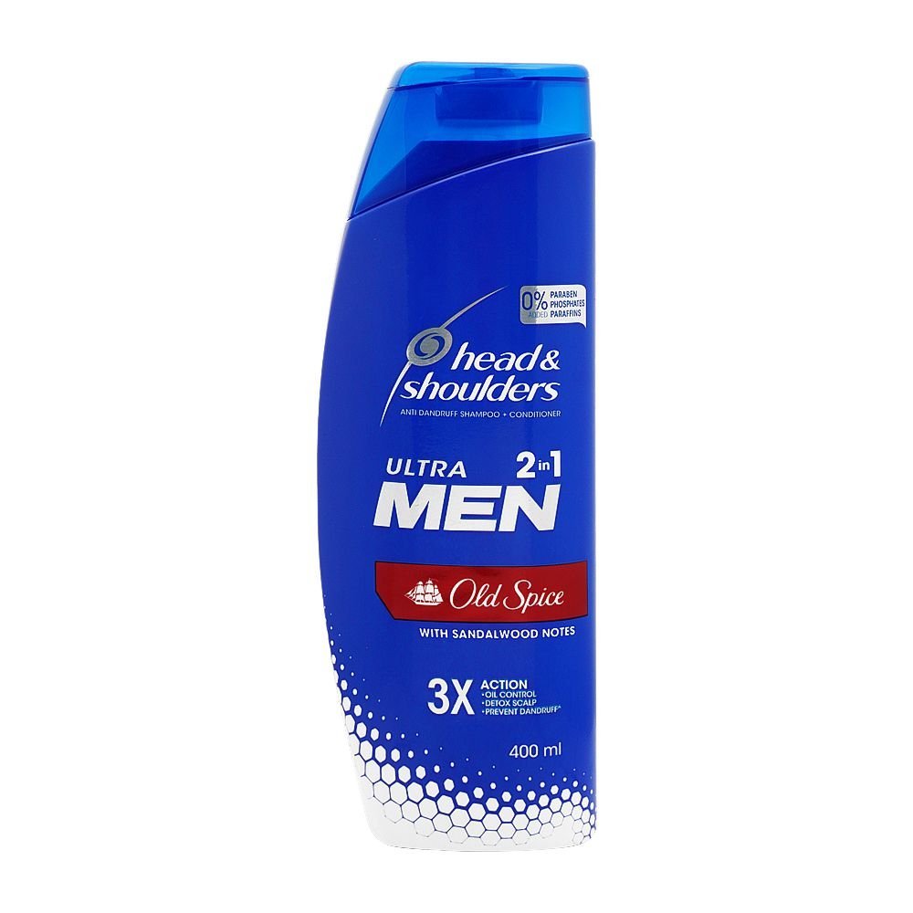 Head & Shoulders Ultra Men Old Spice 2-In-1 Shampoo + Conditioner, 400ml