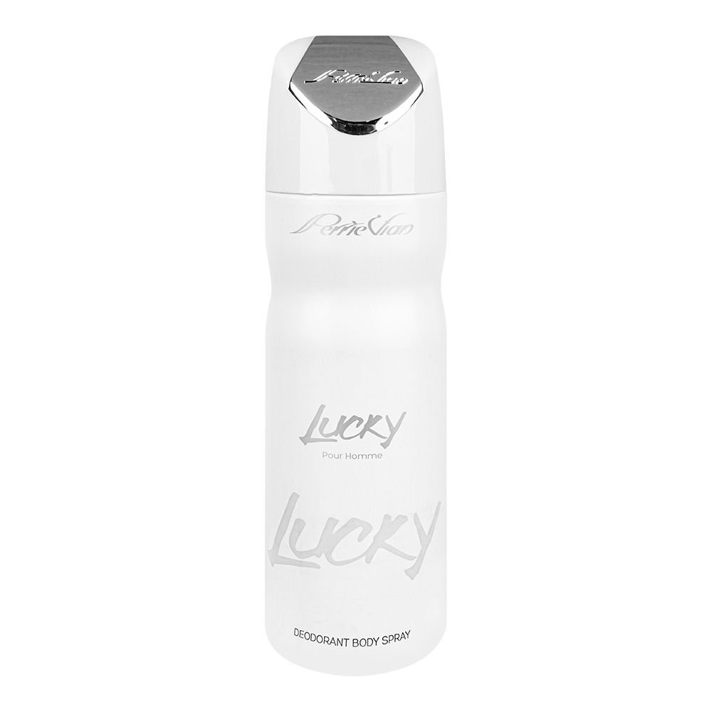Perrie Vian Lucky Pour Homme Deodorant, Body Spray For Men, 200ml
