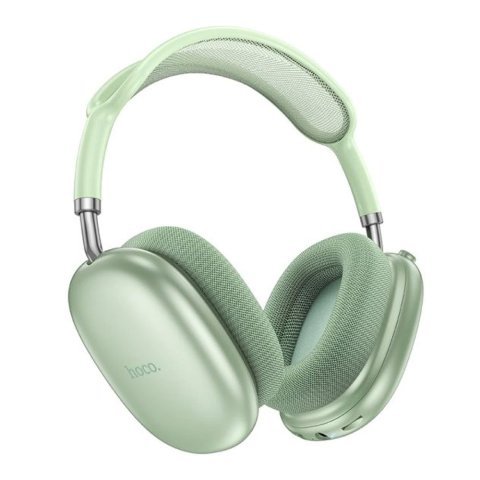 HOCO Leasing Bluetooth Headphones, 15 Hours Playtime, W55, Green