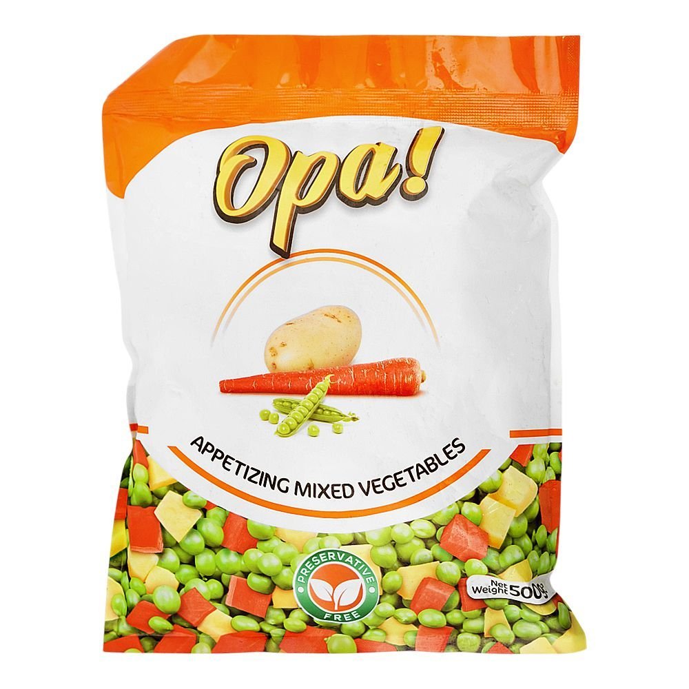 Opa! Appetizing Mixed Vegetables, 500g
