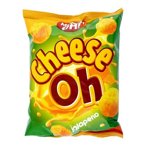 Munch Oh! Cheese Oh Jalapeno Chips, 65g