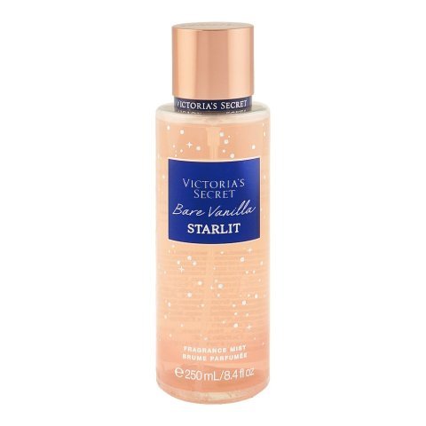 Victoria's Secret Bare Vanilla Starlit Fragrance Mist, For Women, 250ml