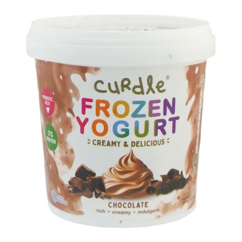 Curdle Frozen Yogurt Tub, Chocolate, 475ml