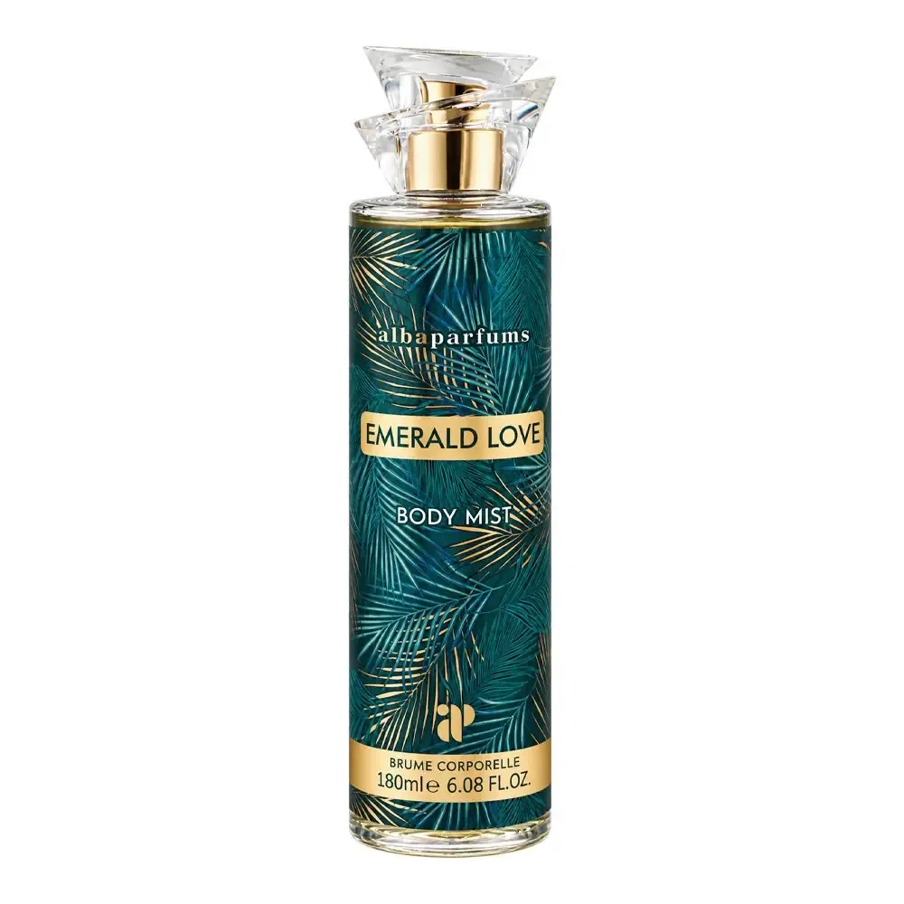 Alba Parfums Emerald Love Body Mist, For Women, 180ml