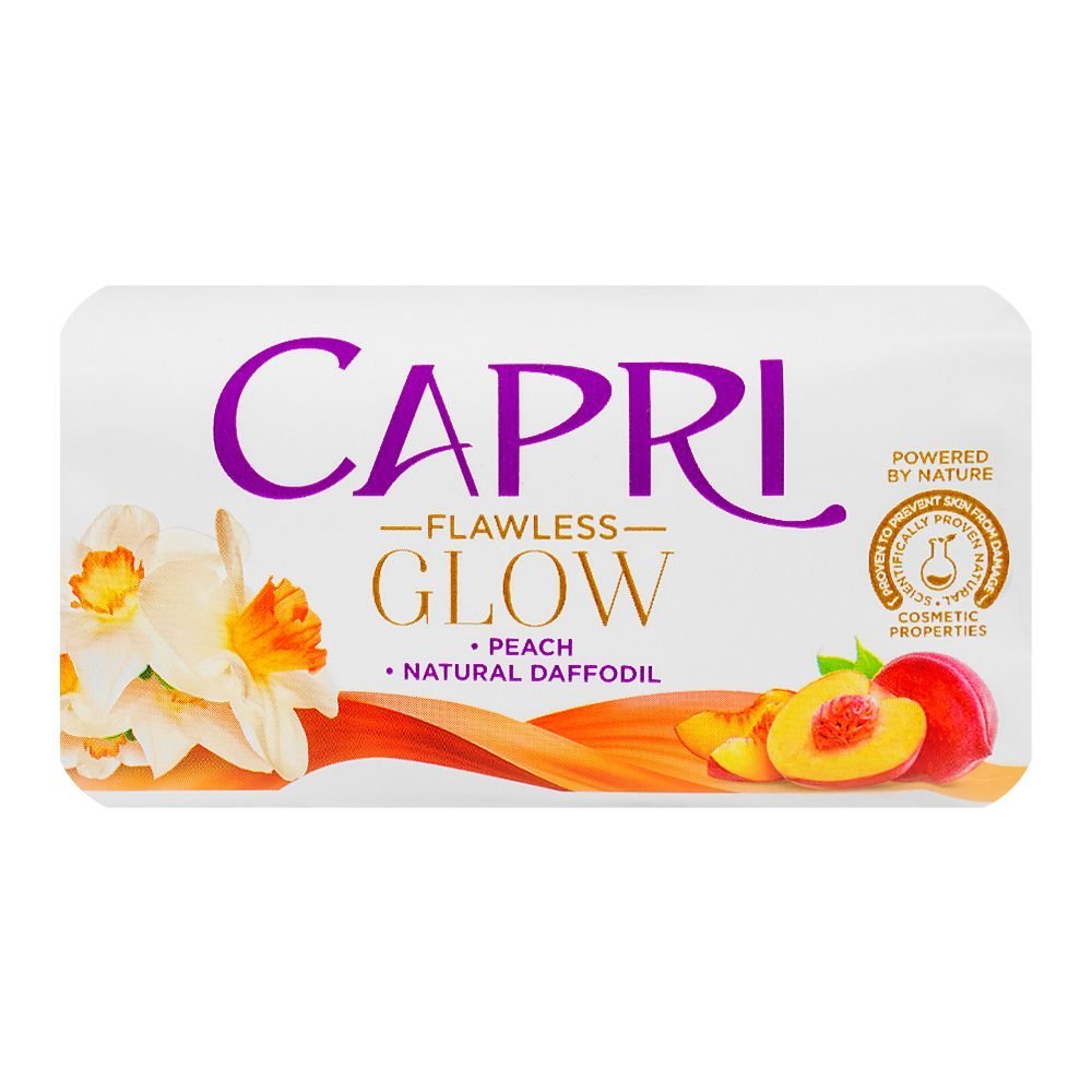 Capri Glow Daffodil Peach Soap, 120g