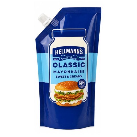 Hellmann's Classic Mayonnaise, 475ml Pouch