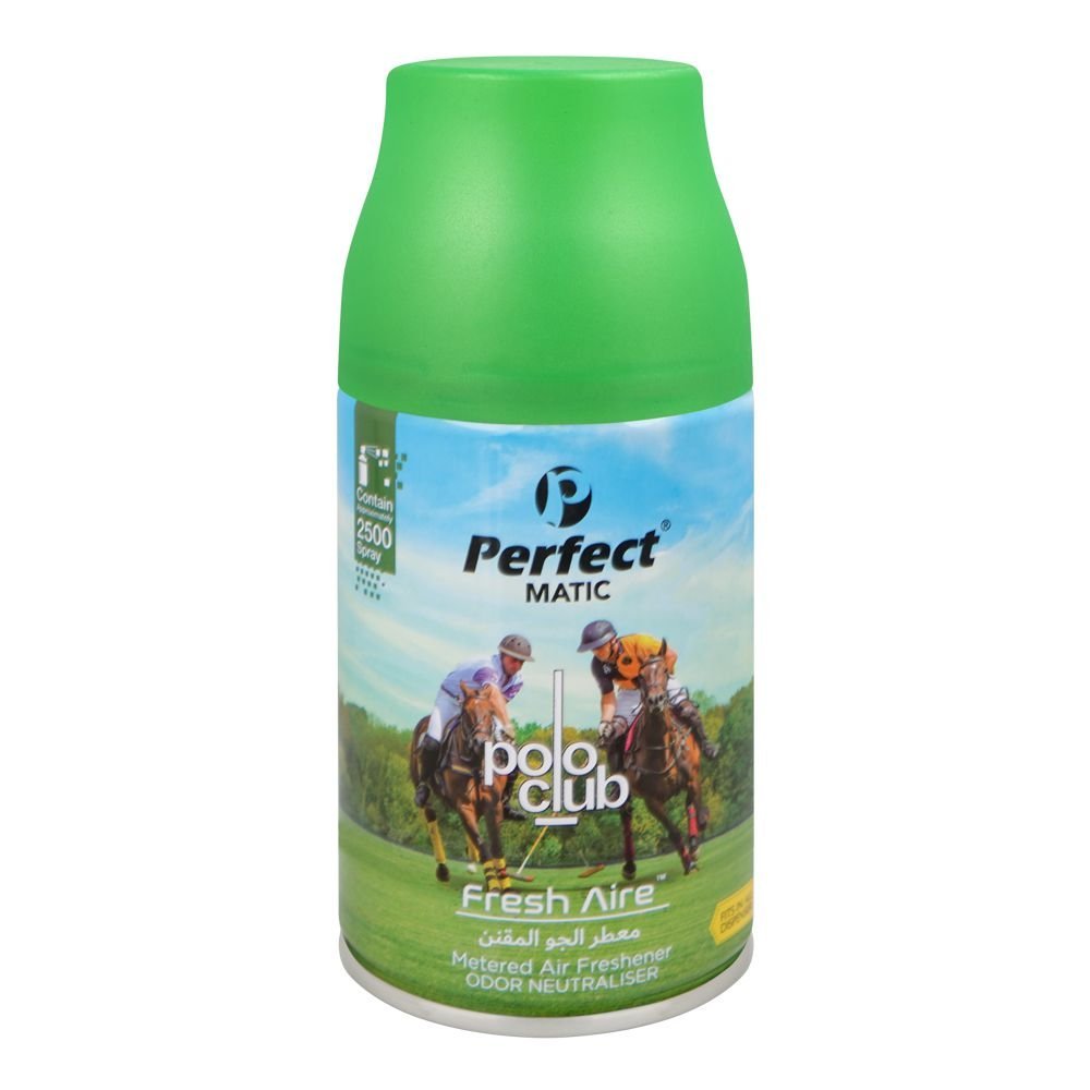 Perfect Matic Polo Club Dispencer Refill Air Freshener, 250ml