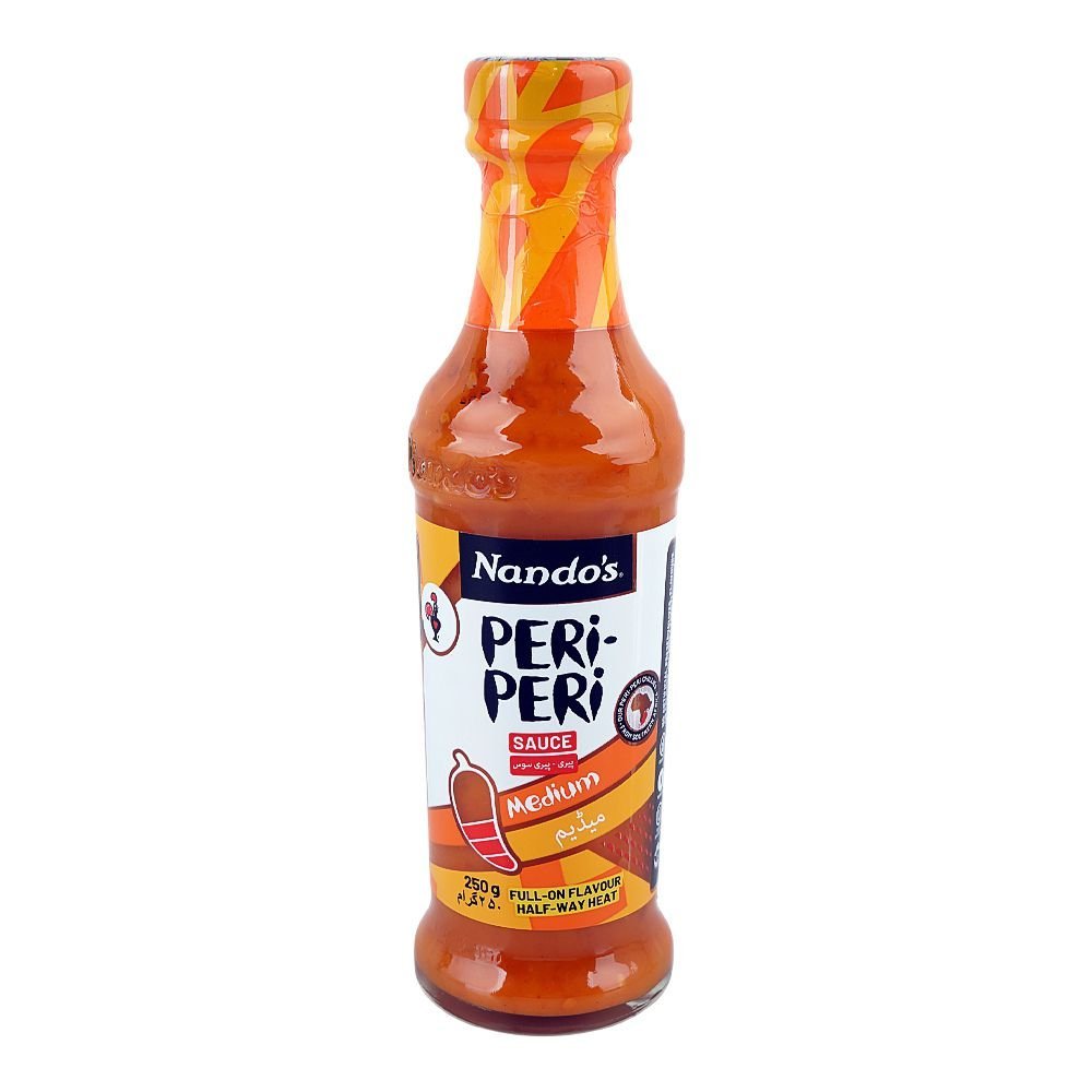 Nando's Medium Peri Peri Sauce, 250ml