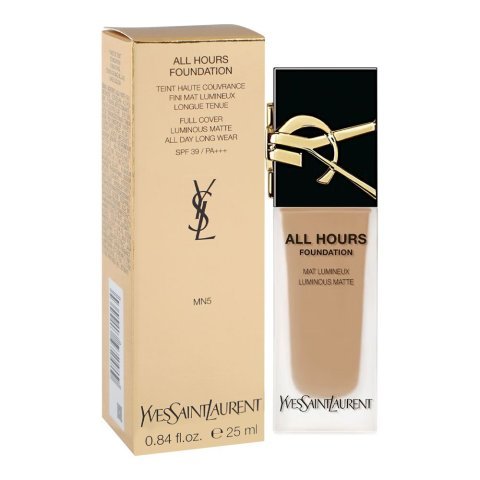 Yves Saint Laurent All Hours Teint Haute Full Cover Luminous Matte Foundation, SPF39 PA+++ MN5