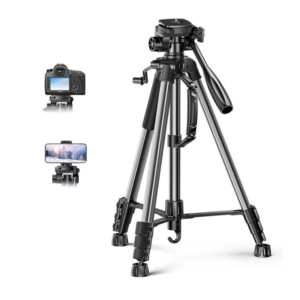 UGreen Professional Tripod For Phone & Cameras, 69 Inches Max Height, 15187