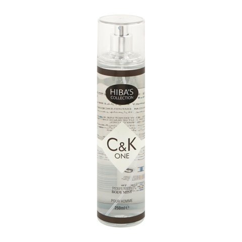 Hiba's Collection C&K One Perfumed Pour Homme Body Mist, For Men, 250ml