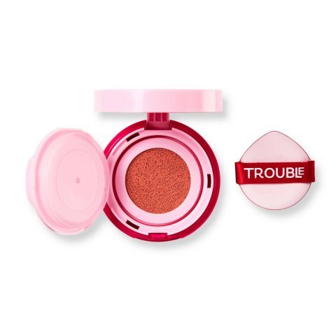 Trouble Maker Press Play Blush Cushion, Double Tap Light Pink, 4g
