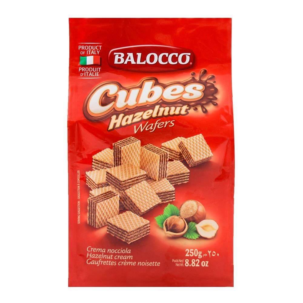 Balocco Wafers Hazelnut 250gm
