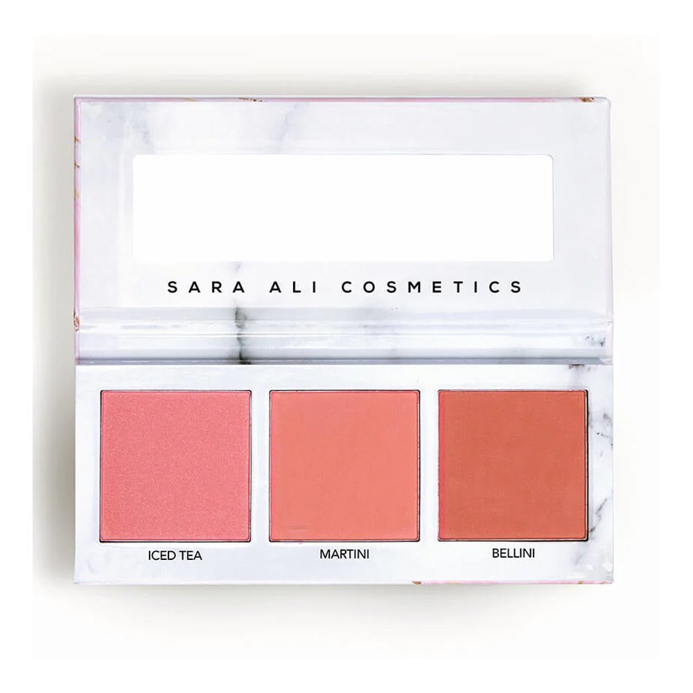 Sara Ali Peach Punch Blush Palette, 3-Pack