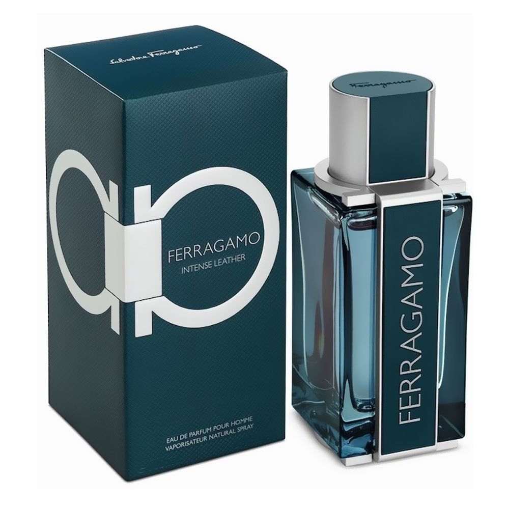 Ferragamo Intense Leather Pour Homme, Eau De Parfum, For Men, 100ml