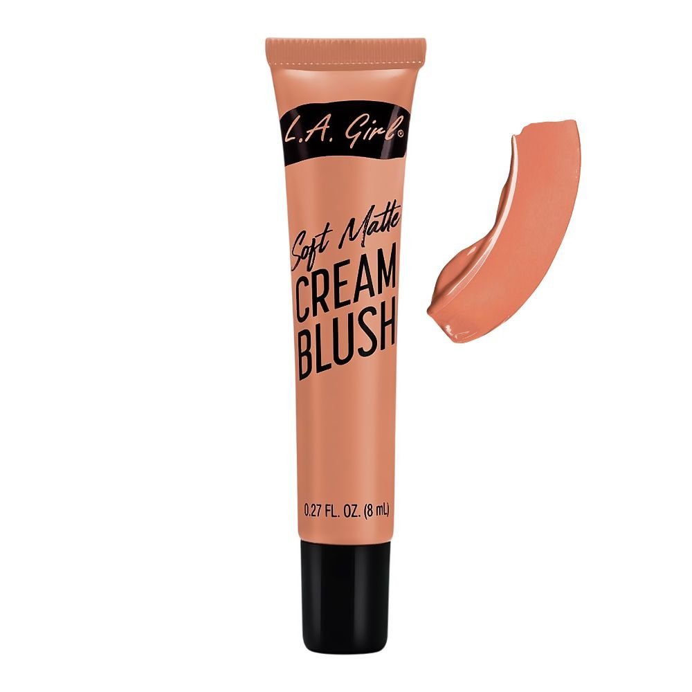 L.A. Girl Soft Matte Cream Blush, 8ml, GBL440 Cutie