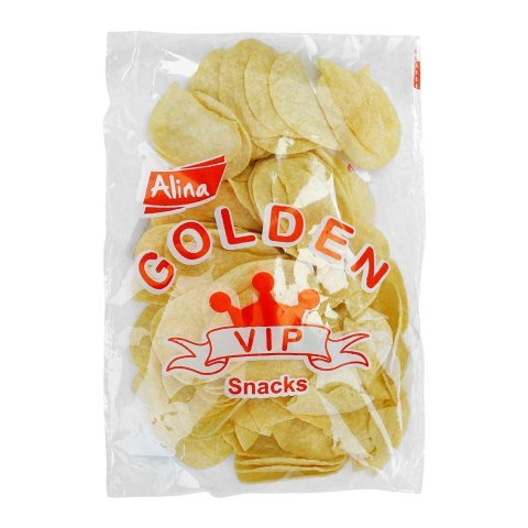 Alina Golden Vip Snacks Potato Chips, 150g