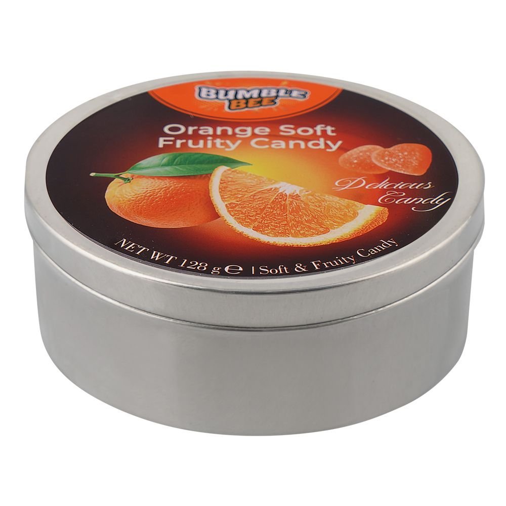 Bumble Bee Orange Soft Fruity Candy, 128g