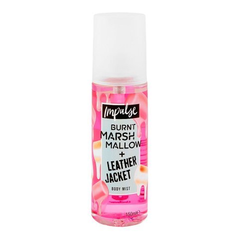 Impulse Burnt Marshmallow + Leather Jacket Body Fragrance Mist, For Women, 150ml
