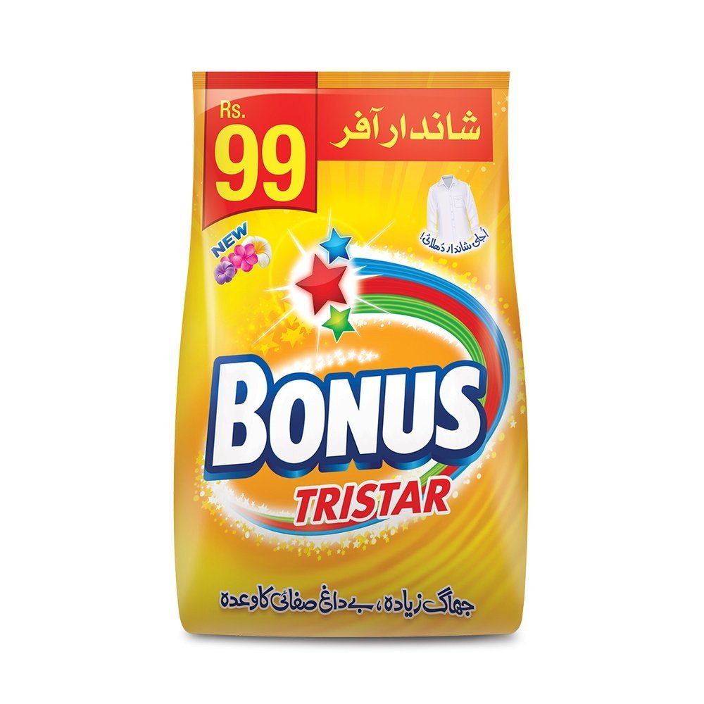 Bonus Tri Star Washing Powder, 430g