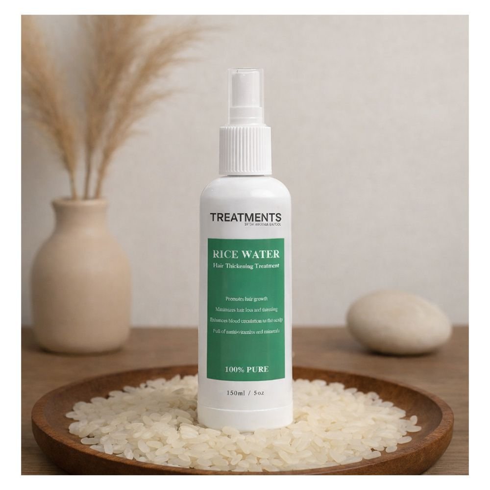 Treatments Rice Water Hair Thickening Treatment, Multivitamins, Minerals, For Hair Fall, 150ml