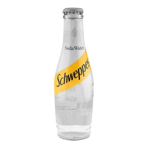 Schweppes Soda Water, 200ml Bottle