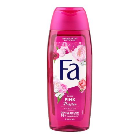 Fa Sense Pink Passion Pink Rose Scent Shower Gel, 250ml