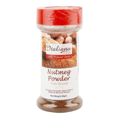 Italiano Nutmeg Powder, 60g (Jaifal)