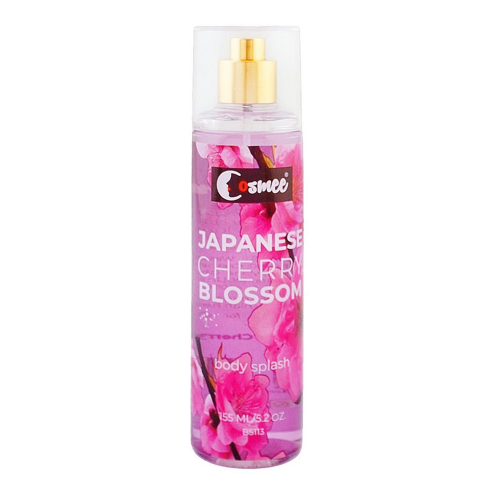 Cosmee Japanese Cherry Blossom Body Splash, For Women, 155ml