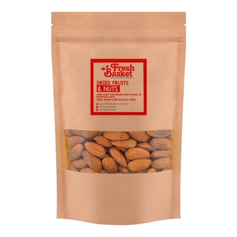 Fresh Basket Almonds (Badam), American Big, 250g