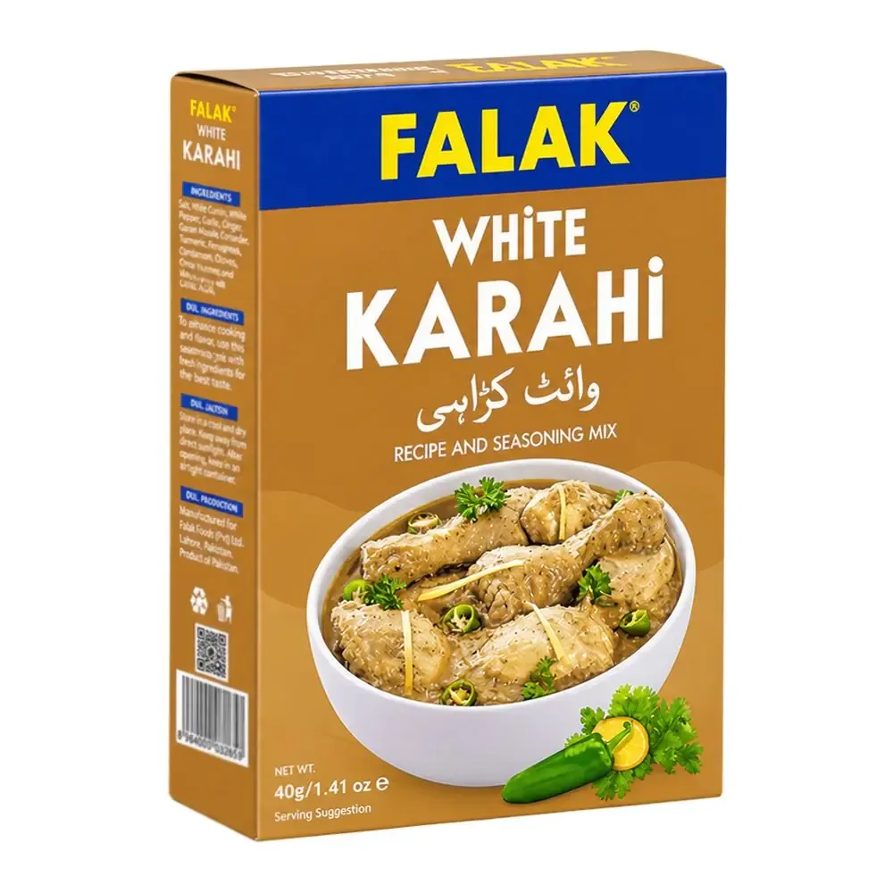 Falak White Karahi Masala, 40g