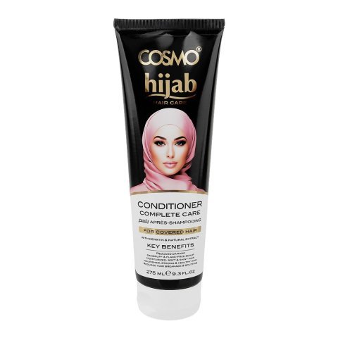 Cosmo Hijab Complete Care Conditioner, Citric Acid, For Covered Hair, 275ml
