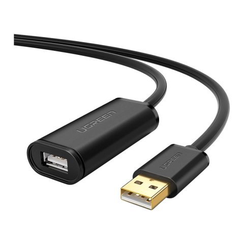 UGreen USB 2.0 Extension Cable, 3M, Black, 10317