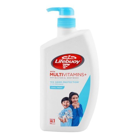 Lifebuoy Cool Fresh With Vitamins + Antibacterial Body Wash, 950ml