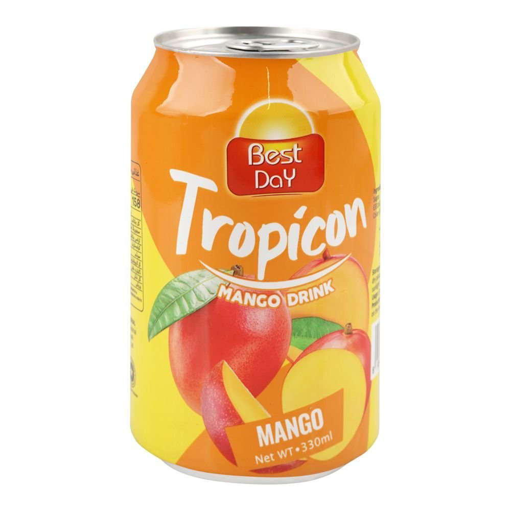 Best Day Tropicon Mango Drink, 330ml Can