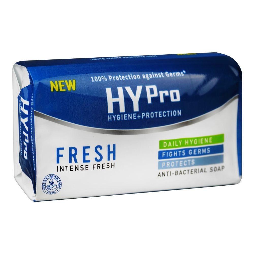 Hypro Fresh Anti-Bacterial Blue Soap, 120g