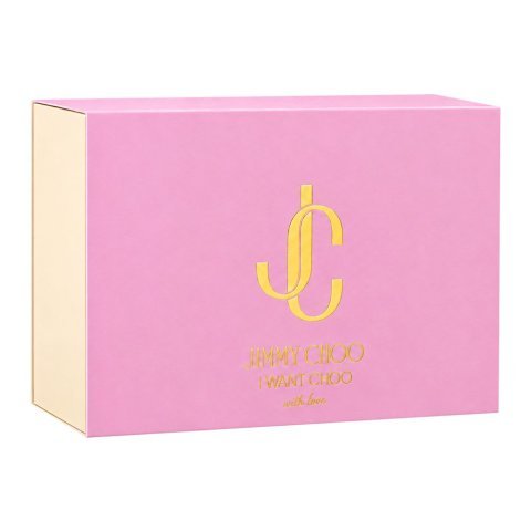 Jimmy Choo I Want Choo With Love Set, For Women, EDP 100ml + EDP 7.5ml + Pouch