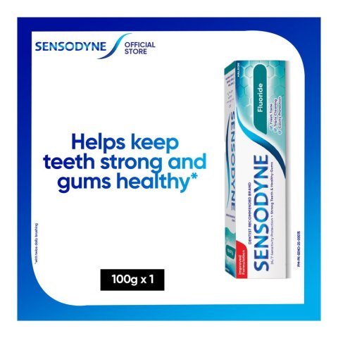 Sensodyne Fluoride Toothpaste, 100g