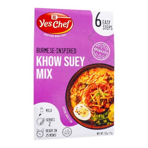 Yes Chef Khow Suey Mix 6 Steps, 32g + 5g