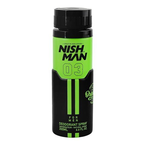 Nishman 03 For Men Deodorant Spray, 200ml
